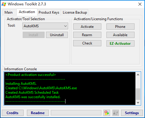 Microsoft Toolkit v2.7.3 系统激活工具-墨非网