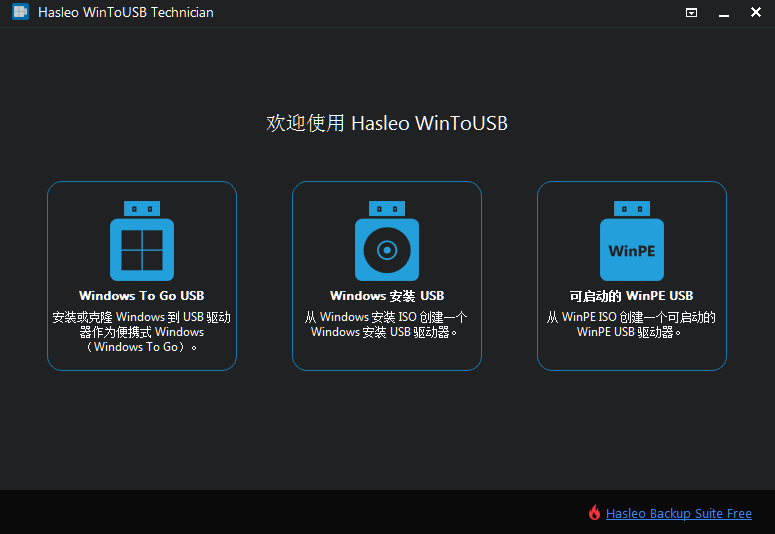WinToUSB v9.8.0 技术员版