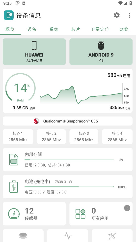 设备信息 v3.0.0.0 解锁专业版-安卓设备信息查询软件(Android)